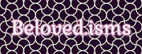 the word belovedisms on a purple background